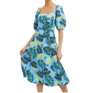 Draper James June Tropical Print Dress